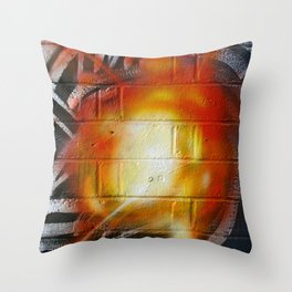Explosion  Throw Pillow
