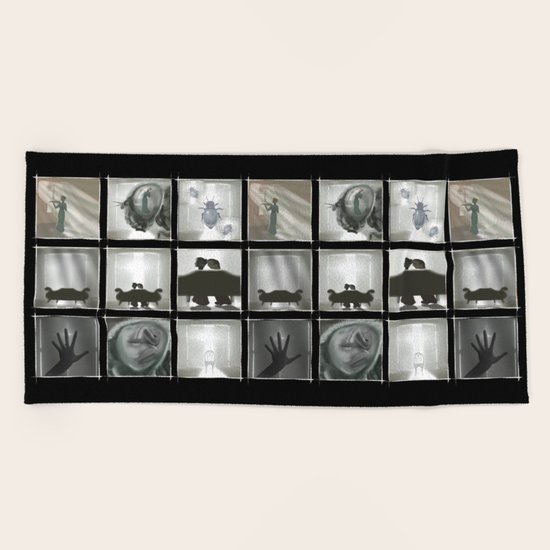 Metamorphosis Beach Towel