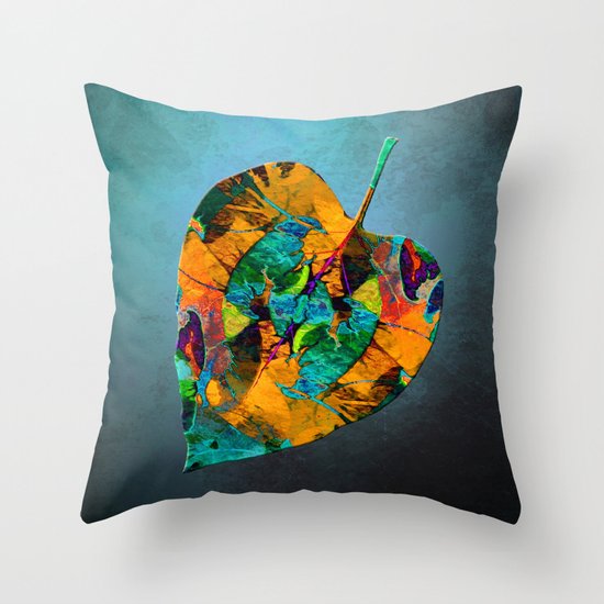 Leaf Decor Throw Pillow