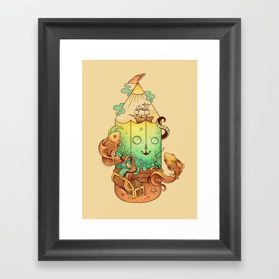 Joy of Creativity Framed Art Print