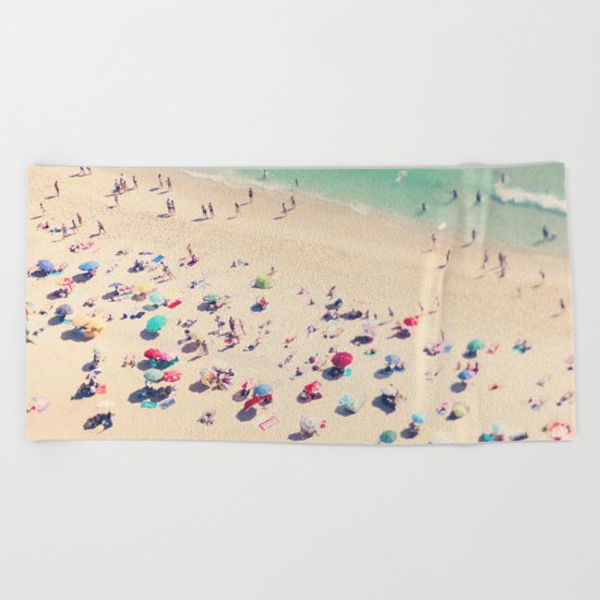 beach summer in love Beach Towel