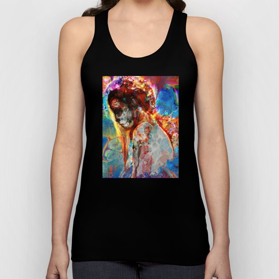 thinking Unisex Tank Top