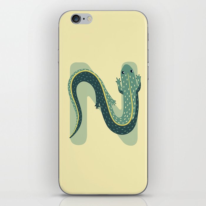 N for Newt iPhone Skin