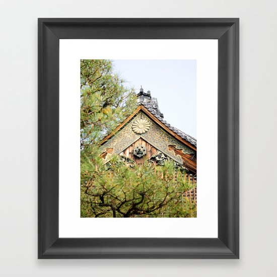 NIJO CASTLE Framed Art Print