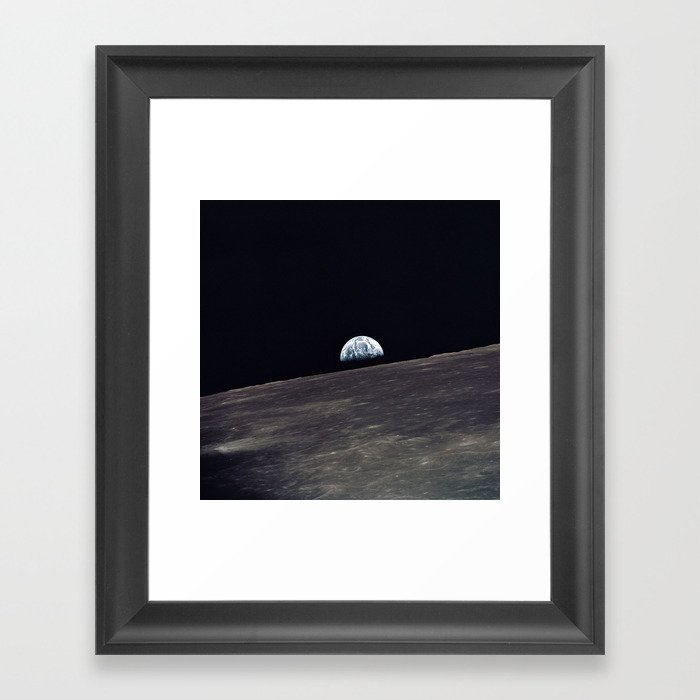 Earthrise Framed Art Print