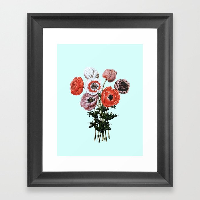 Wild poppies Framed Art Print