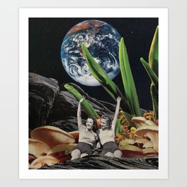 Earth Lookout Art Print