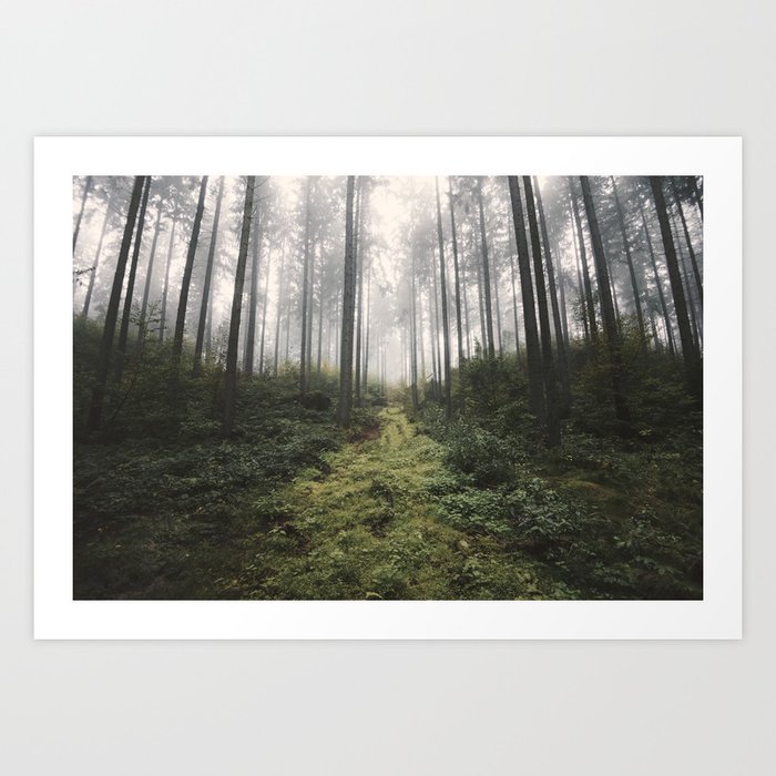 Unknown Road - landscape photography Art Print