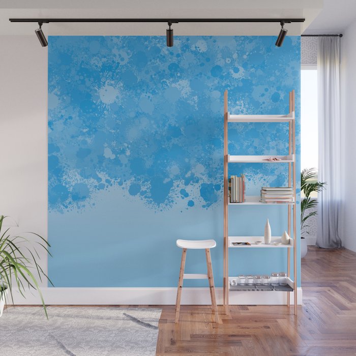 Paint Splatter On Gradient Pattern Wb Wall Mural By Gxp Design Society6 Start with a plain color wall. paint splatter on gradient pattern wb wall mural by gxp design