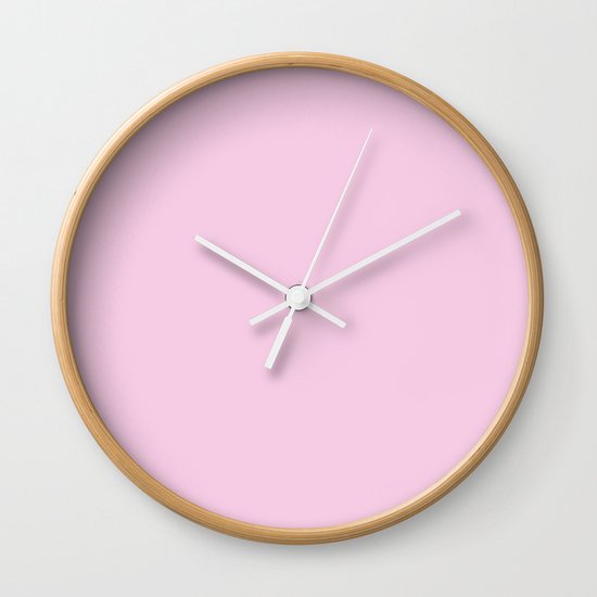 Princess Charlotte Pink Royal Princess Rose Wall Clock By