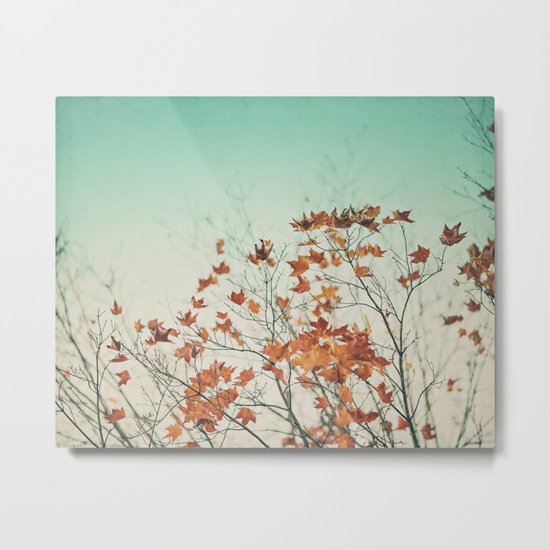 Falling Slowly Metal Print