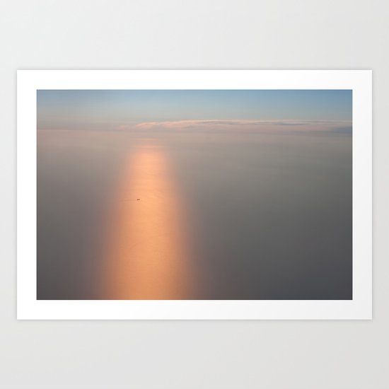 Be.Low Art Print
