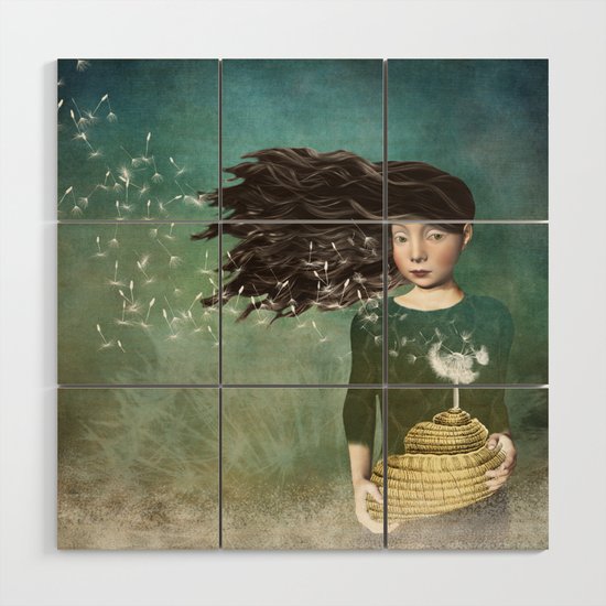 Dandelion Wood Wall Art By Maarta Society6