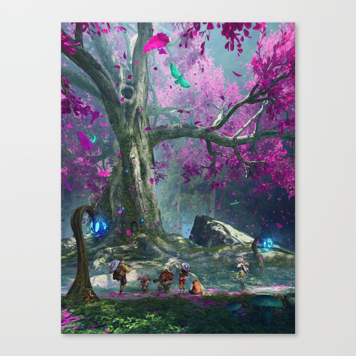 Tree (Art) Canvas Print