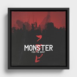 Monster Framed Canvas