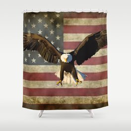 American Eagle Shower Curtain