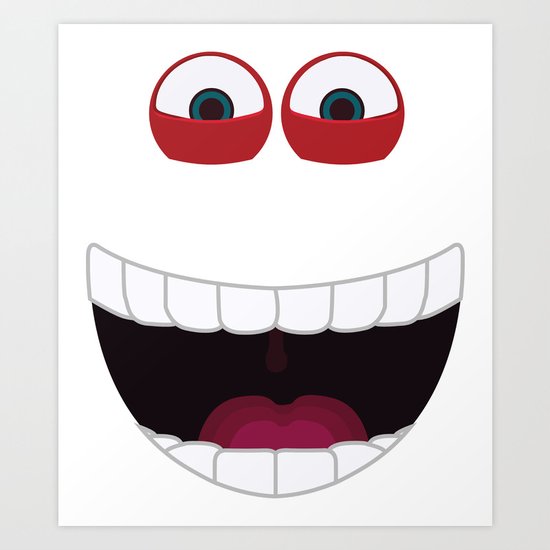 'HAPPY' MEAL Art Print