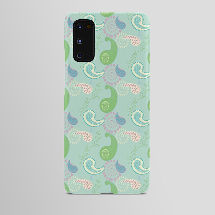 Paisley Reimagined Mint Android Case