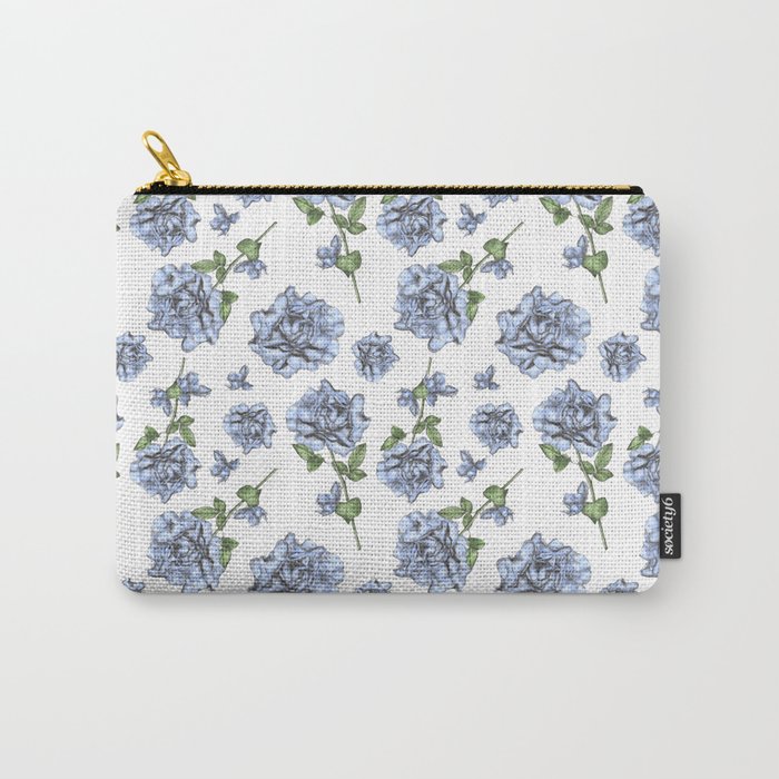Sweet Roses Carry-All Pouch