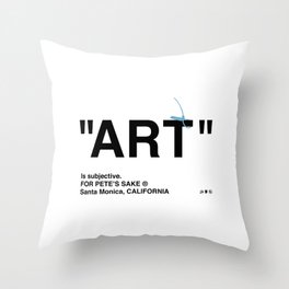 "ART" Throw Pillow