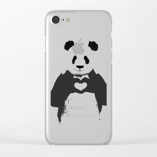 All you need is love Clear iPhone Case