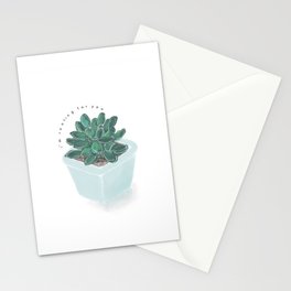 I'm Rooting For You Stationery Card