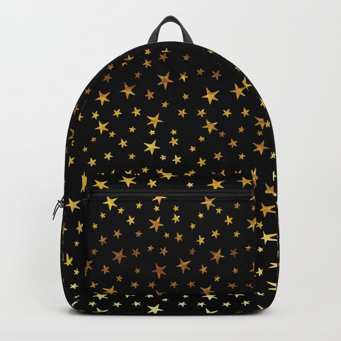 Black fancy backpack sales