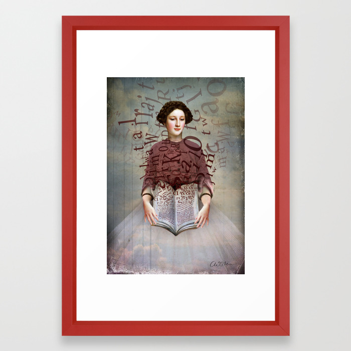 Wallpaper The Storybook Framed Art Print By Catrinwelzstein Society6 Free HD