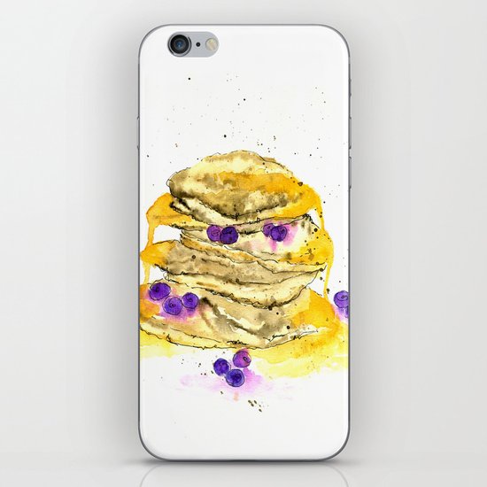 fluffy pancake iPhone Skin