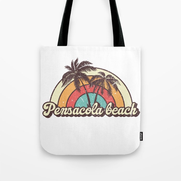 Pensacola beach beach city Tote Bag