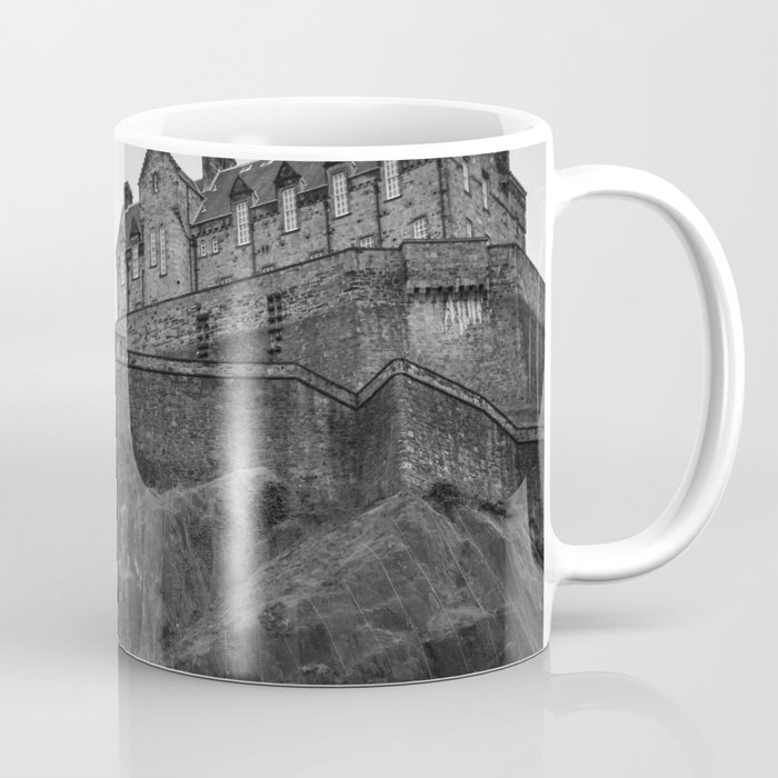 Edinburgh Castle and Fountain Coffee Mug