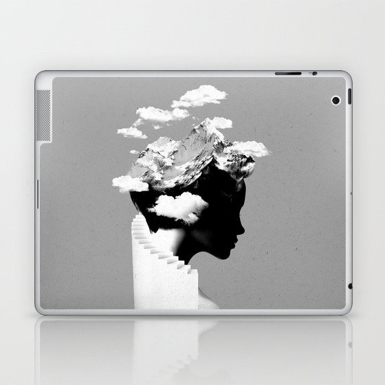 It's a cloudy day Laptop & iPad Skin