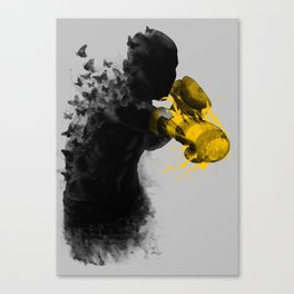 float like butterflies, sting like a bee Canvas Print