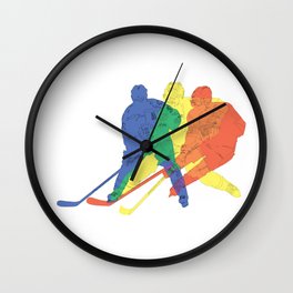 Hockey Wall Clock