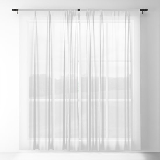 White Sheer Curtain By Diba Divine, How To Clean Sheer Curtains