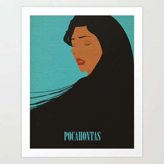 Pocahontas Art Print