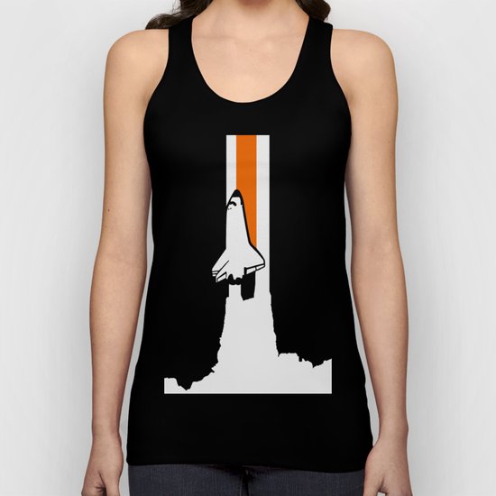 Launch me - The Final Flight of the Space Shuttle Unisex Tank Top