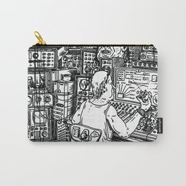 Quarantine heads on synthesizer production Carry-All Pouch
