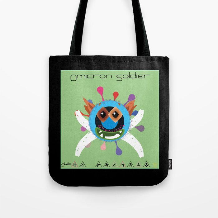 Omicron Soldier 32 Tote Bag
