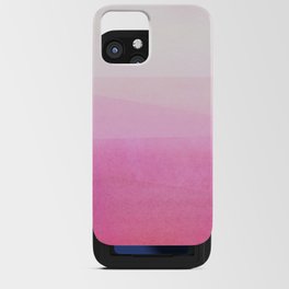 Subtle Pink Layers 02 iPhone Card Case