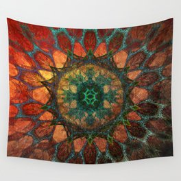 Sun Mandala Wall Tapestry