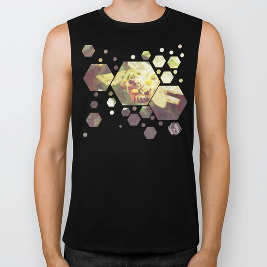Honey Bee: Pearl Biker Tank