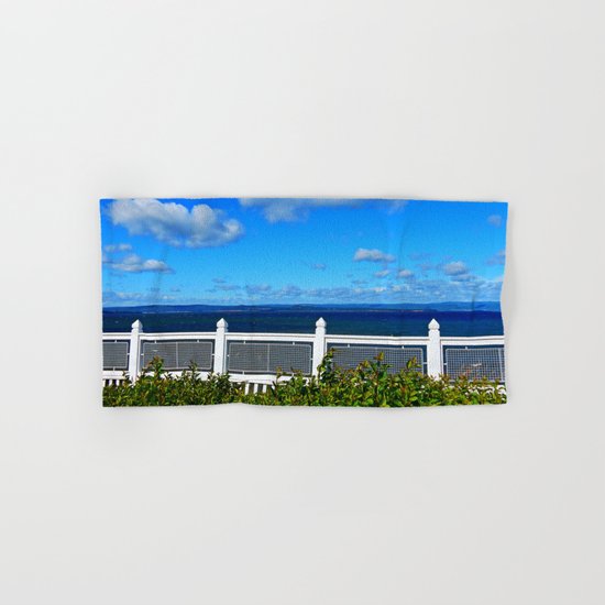 Shoreline Fence Hand & Bath Towel
