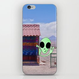 Desert Alien iPhone Skin