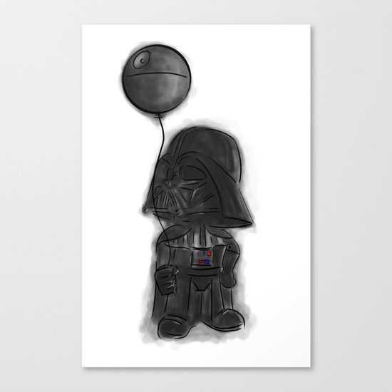 darth vader & death star! Canvas Print