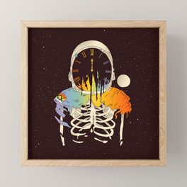 Now or Never Framed Mini Art Print