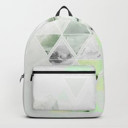 White Balance Backpack | Ice, Icebergs, Geometry, Photomontage, Graphic Design, Pattern, Collage, Untains, Iceland, Digital 