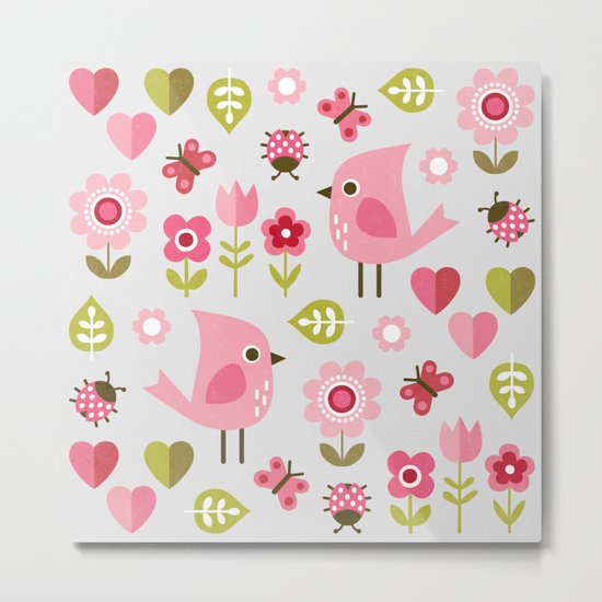 JARDIN DE L'AMOUR Metal Print