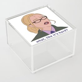 Elle Woods Lawyer (What Like It's Hard) Acrylic Box