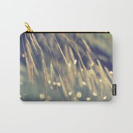 Dream within a dream. Golden grass with bokeh. Carry-All Pouch